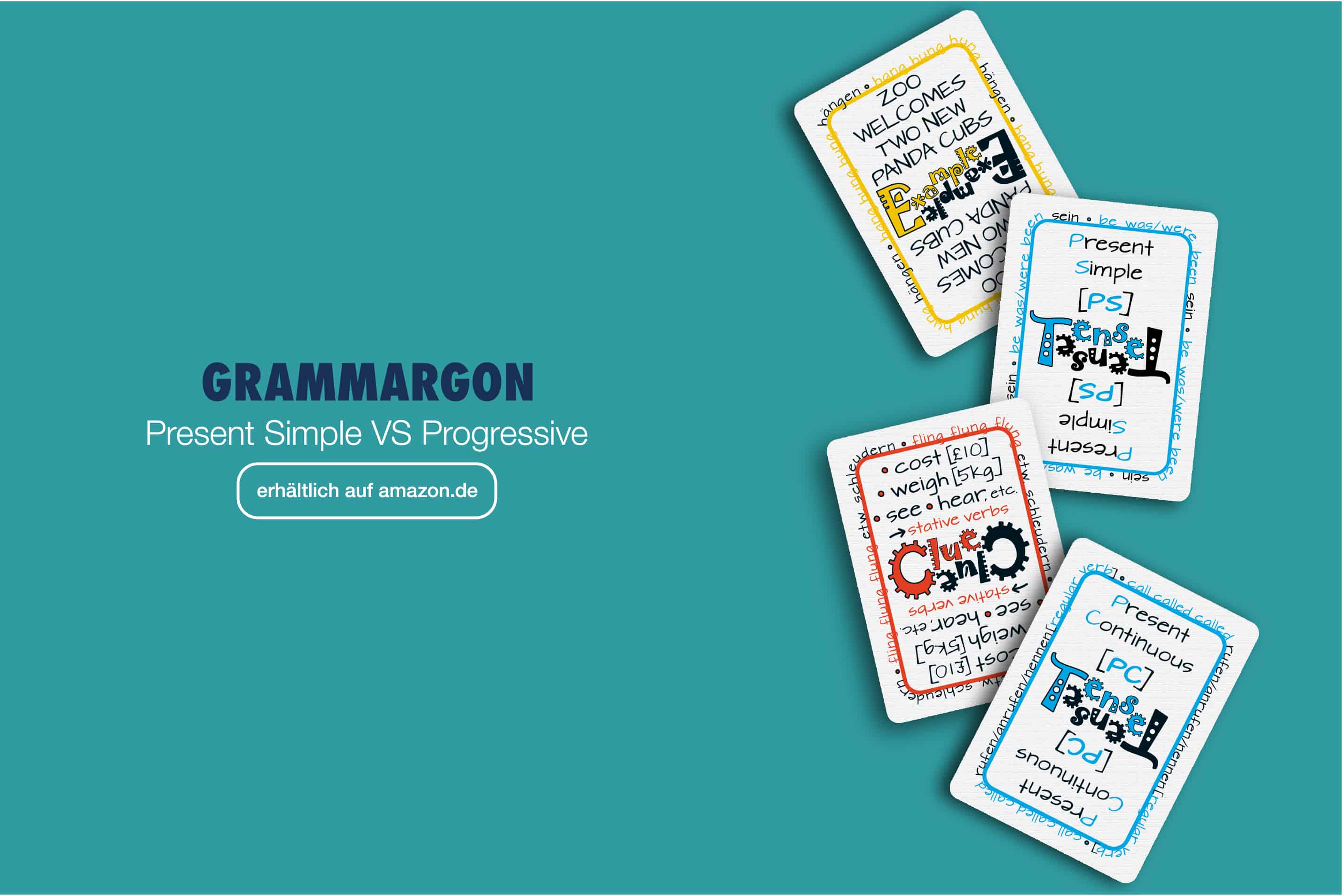 GRAMMARGON-- Present Simple VS Continuous. Erhältlich auf Amazon.de